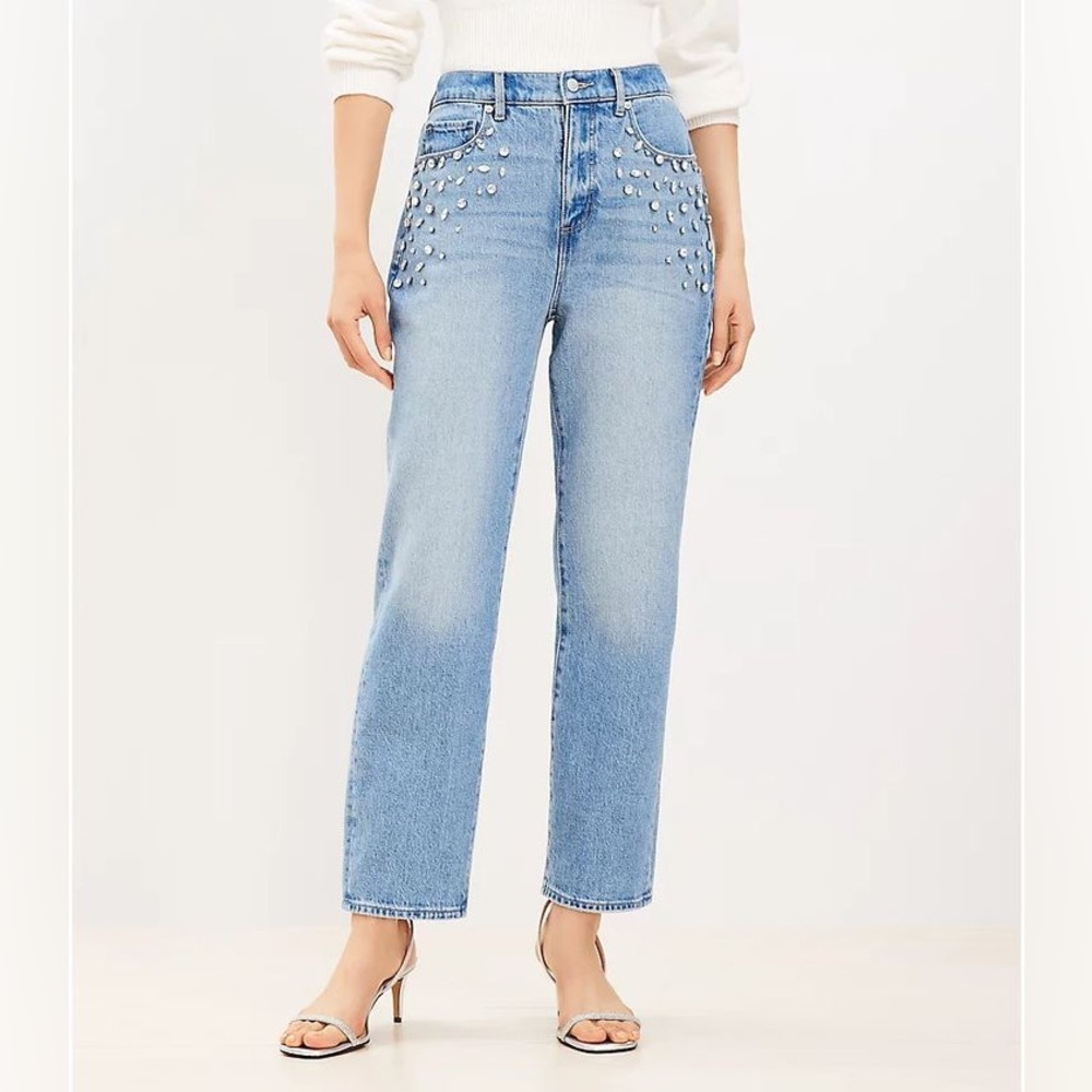 LOFT - Embellished jeans!